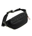 BURBERRY поясная сумка нейлоновая черная с вышитой надписью BURBERRY СЛ-2578