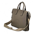 HERMES портфель кожа того перфорированный логотип спереди графитовый ПР-2080