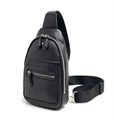MONTBLANC слинг черная гладкая кожа маленький СЛ-2589