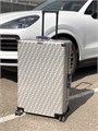 FENDI 70 см чемодан серебро синяя ручка ЧМ-1216