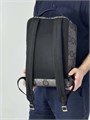 LV рюкзак Utilitari канва серая монограмма графические полосы со съемным карманом РК-2016