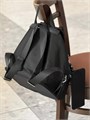 PRADA рюкзак нейлон черный с кошельком РК-00196