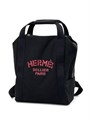HERMES рюкзак текстиль черный РК-00231