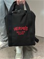 HERMES рюкзак текстиль черный РК-00231