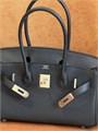 Hermes сумка Shoulder 29 см черный серебро СК-01038
