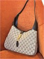 GUCCI сумка Jackie 1961 medium текстиль бежевая СК-01624