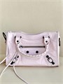 BALENCIAGA сумка Le City Mini мятая кожа розовая СК-01508