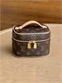 LV косметичка Nice nano коричневая монограмма маленькая НС-01693