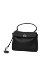 BALENCIAGA сумка Rodeo small кожа гладкая черная серебро СК-00722