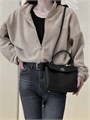 BALENCIAGA сумка Rodeo small кожа гладкая черная серебро СК-00722