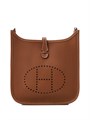 HERMES сумка Evelyne кожа Того 23 см кэмел золото СК-00866