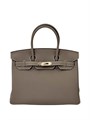 HERMES сумка Birkin кожа Того 30 см этуп золото СК-01619