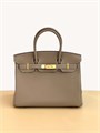 HERMES сумка Birkin кожа Того 30 см этуп золото СК-01619