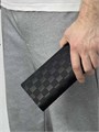 LV купюрница Brazza кожа шашка черная КП-0315