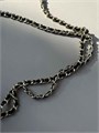 CHANEL сумка Woc кожа икра в клетку черная золото СК-9779