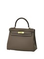 HERMES Kelly 28 см сумка кожа Того этуп золото СК-00761
