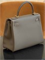 HERMES Kelly 28 см сумка кожа Того этуп золото СК-00761