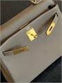 HERMES Kelly 28 см сумка кожа Того этуп золото СК-00761