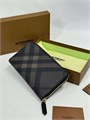 BURBERRY кошелек большой клетка коричневый КЛ-0772
