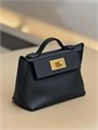 HERMES 24/24 сумка 21 см черная золото СК-01198