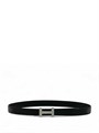 HERMES ремень 25 мм эпсом черный РМ-8974