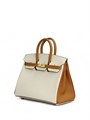 HERMES сумка Birkin 25 см кожа эпсом молочная кэмел золото СК-01506