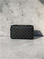 LV кошелек XL с ручкой серая шашка КЛ-0570