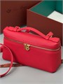 LORO PIANA сумка маленькая того красная золото СК-01013