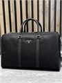 PRADA дорожная сумка нейлон черная с плечевым ремнем большая ДС-0004