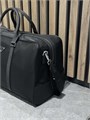 PRADA дорожная сумка нейлон черная с плечевым ремнем большая ДС-0004