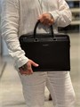 BURBERRY портфель кожа того с наружными кармами и папкой в комплекте ПР-0144