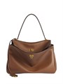 BALENCIAGA сумка Rodeo Medium кожа гладкая коричневая золото СК-01579