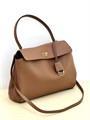BALENCIAGA сумка Rodeo Medium кожа гладкая коричневая золото СК-01579