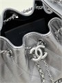 CHANEL сумка Hobo 22 см кожа икра серебристая серебро СК-01572