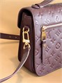 LV сумка Pochette Metis кожа монограмма бордовая СК-00302
