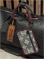 LV дорожная сумка Keepall 50 см серая монограмма цветные ручки ДС-1308