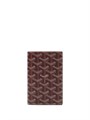 Goyard обложка на паспорт канва бордовая ОП-00164