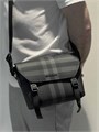 BURBERRY мессенджер серая клетка МС-00163