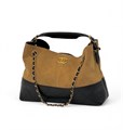 CHANEL сумка Shopping замша бежевая и кожа СК-00296