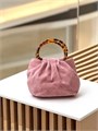 CHANEL Сумка замша роговые ручки розовая СК-01364