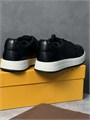 TODS кеды черные на белой подошве ОС-00107