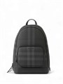 BURBERRY рюкзак Rocco серый канва с длинной молнией РК-2583