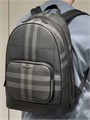 BURBERRY рюкзак Rocco серый канва с длинной молнией РК-2583
