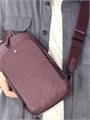MONTBLANC слинг Extreme 3.0 кожа тисненная бордовый СЛ-00751