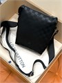 LV мессенджер Discovery BB кожа шашка маленький черный МС-0535