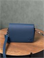LV мессенджер бумажник Fastline Wearable синяя лазурная кожа того МС-1121