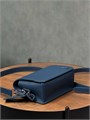 LV мессенджер бумажник Fastline Wearable синяя лазурная кожа того МС-1121