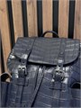 LV рюкзак крокодил Christopher синий РК-0087