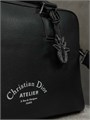 DIOR портфель кожа того тисненный белый логотип ПР-1486