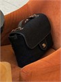 CHANEL сумка войлок черная золото СК-00728